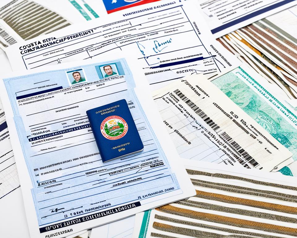 Costa Rica residency permit documentation