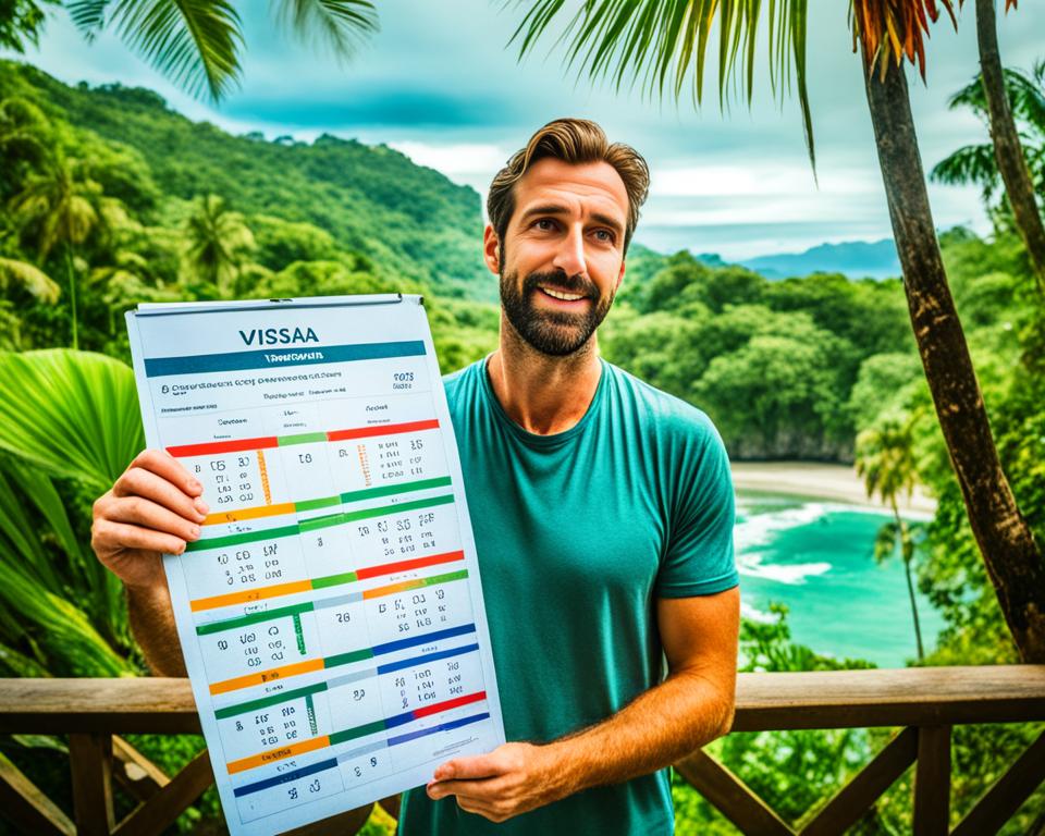 Costa Rica visa extensions