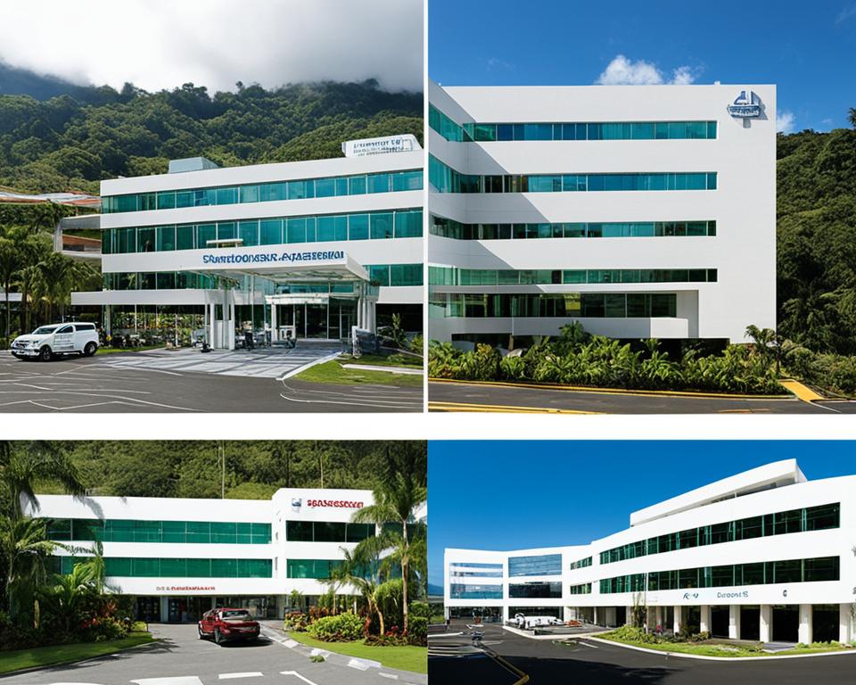 public and private hospitals in costa rica