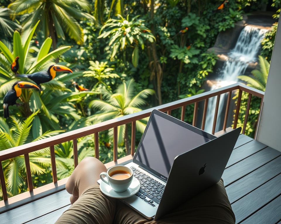 living as a digital nomad in costa rica