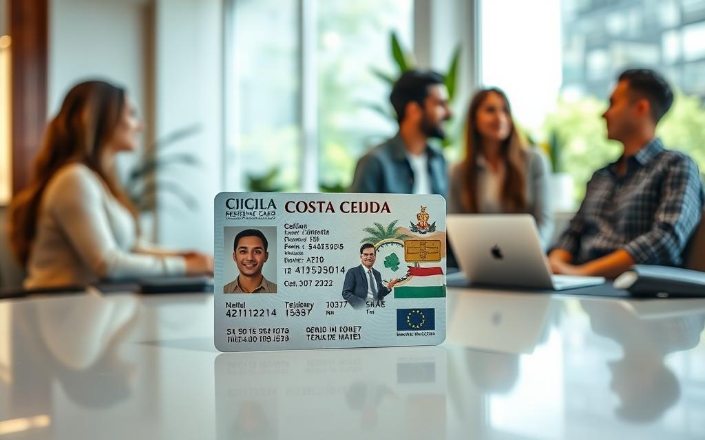 cedula residency card