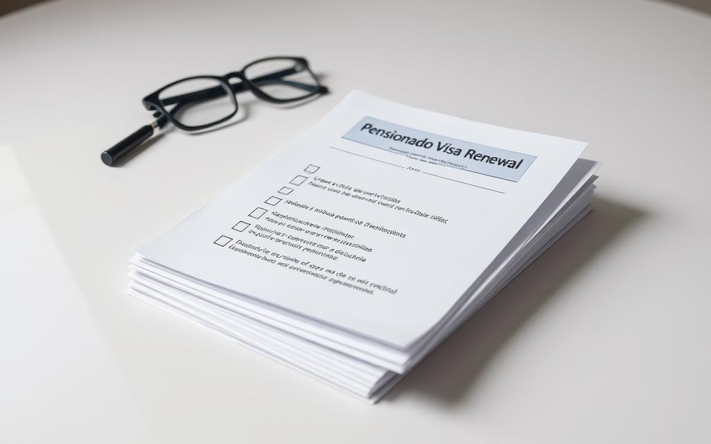 Pensionado Visa Renewal Documents Checklist