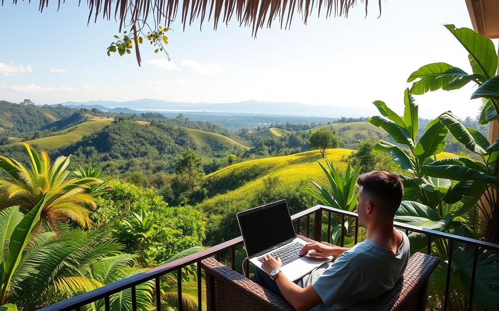 remote work in Costa Rica
