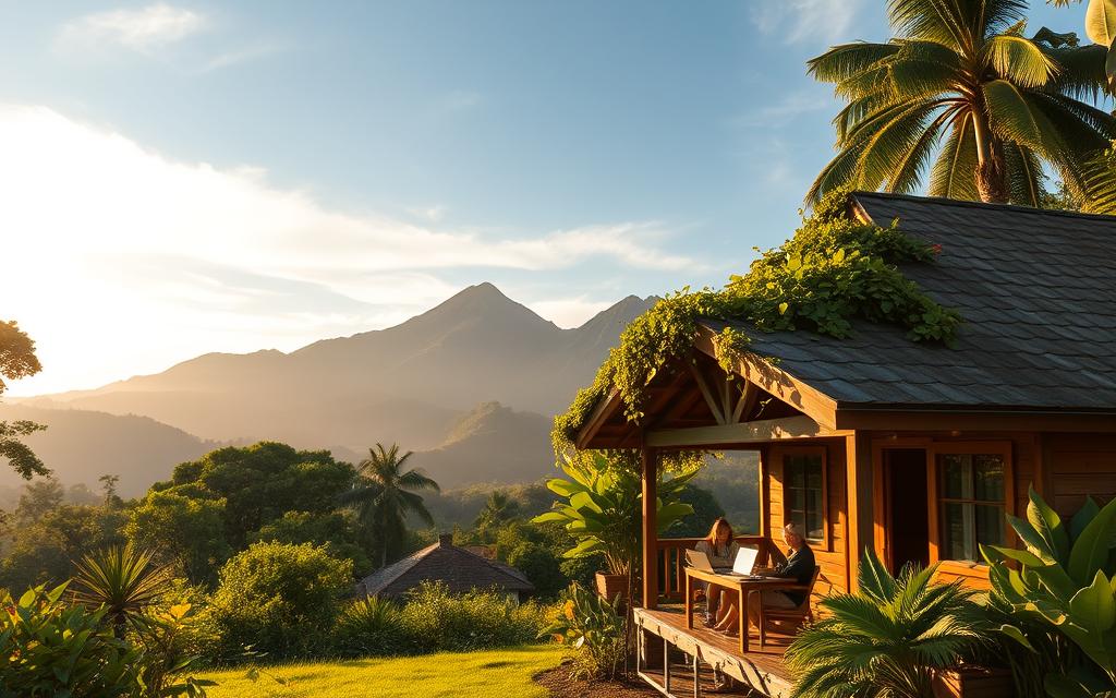 costa rica work remotely