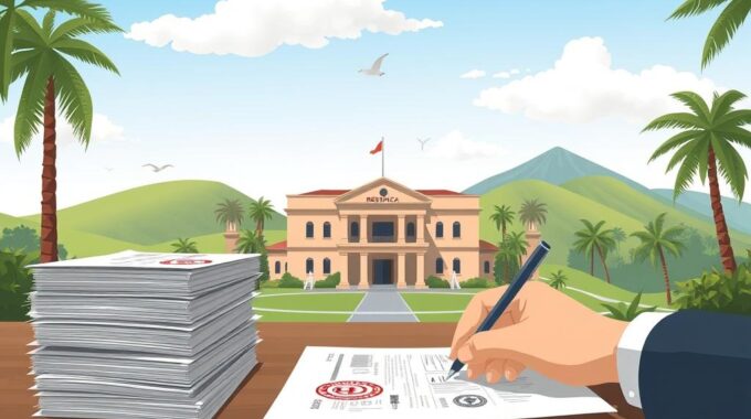 Costa Rica residency processing time in