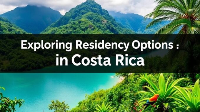 Costa Rica residency visa options