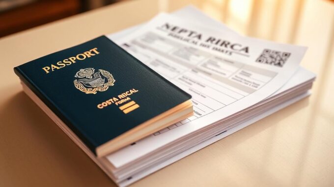 Documents needed for Costa Rica residency